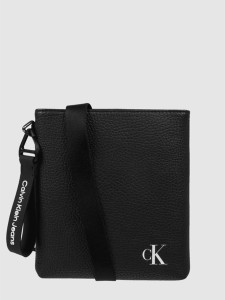 Czarna torba Calvin Klein ze skóry ekologicznej