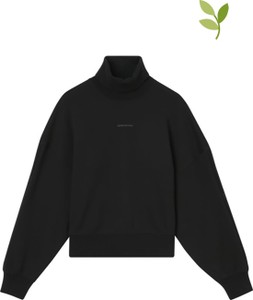 Czarna bluza Calvin Klein bez kaptura w stylu casual