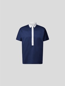 Granatowa koszulka polo Stylebop w stylu casual