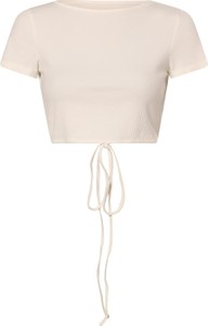 Bluzka EDITED z okrągłym dekoltem z krótkim rękawem w stylu casual