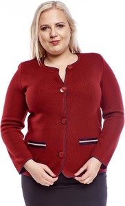 Czerwony sweter - (#fokus w stylu casual w bożonarodzeniowy wzór