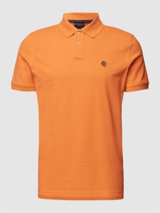 Pomarańczowy t-shirt McNeal z bawełny z krótkim rękawem