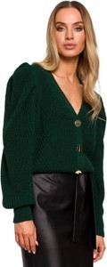 Zielony sweter MOE w stylu casual