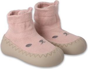 Różowe buciki niemowlęce Befado