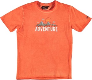 Pomarańczowa koszulka dziecięca CMP dla chłopców
