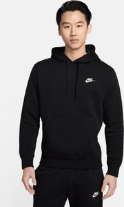 Czarna bluza Nike w sportowym stylu z polaru
