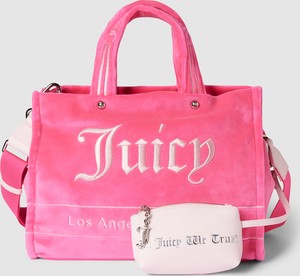 Różowa torebka Juicy Couture matowa