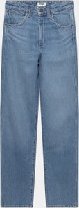 Niebieskie jeansy Wrangler z jeansu w stylu casual