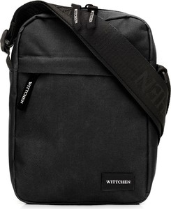 Czarna torebka Wittchen matowa na ramię średnia