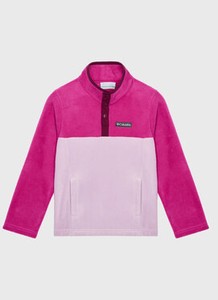 Różowa bluza dziecięca Columbia z polaru