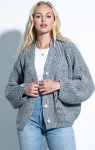 Sweter Fobya w stylu casual z wełny