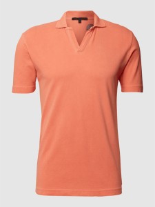 Pomarańczowa koszulka polo Drykorn
