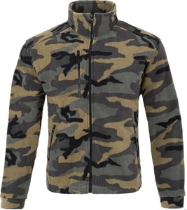 Bluza JK Collection z polaru w militarnym stylu