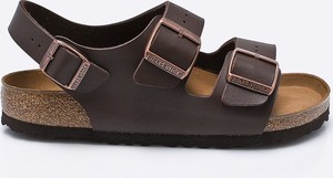 Brązowe sandały Birkenstock w stylu casual