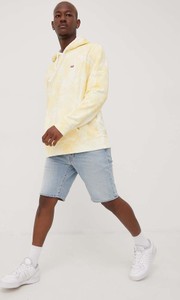 Żółta bluza Levis w młodzieżowym stylu z dzianiny