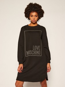 Sukienka Love Moschino mini w stylu casual