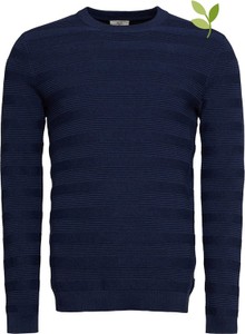 Niebieski sweter Esprit z bawełny w stylu casual
