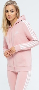 Różowa bluza Adidas Performance w sportowym stylu