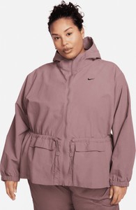 Fioletowa kurtka Nike w sportowym stylu krótka