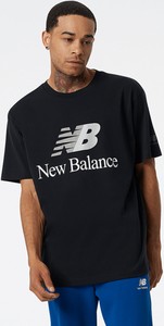 T-shirt New Balance z krótkim rękawem z dzianiny w sportowym stylu