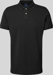 Czarny t-shirt McNeal z bawełny z krótkim rękawem