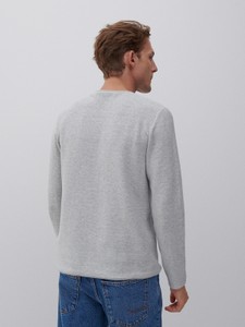 Sweter Reserved z bawełny z okrągłym dekoltem