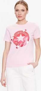 T-shirt Converse z okrągłym dekoltem w młodzieżowym stylu z krótkim rękawem