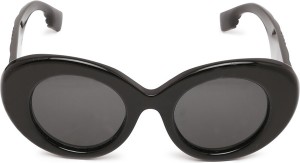 Czarne okulary damskie Burberry