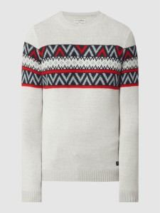 Sweter Tom Tailor Denim w młodzieżowym stylu z bawełny