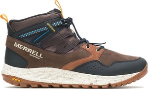 Buty trekkingowe Merrell z zamszu sznurowane