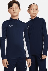 Granatowa koszulka dziecięca Nike z dzianiny
