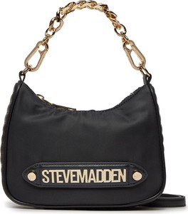 Czarna torebka Steve Madden w młodzieżowym stylu matowa średnia
