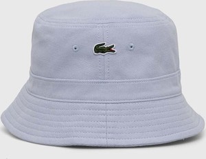 Niebieska czapka Lacoste