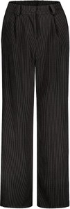 Czarne spodnie SUBLEVEL w stylu retro ze sztruksu