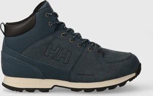 Granatowe buty trekkingowe Helly Hansen sznurowane