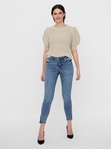 Granatowe jeansy Vero Moda