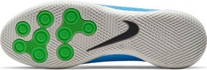 Niebieskie buty sportowe dziecięce Nike sznurowane dla chłopców