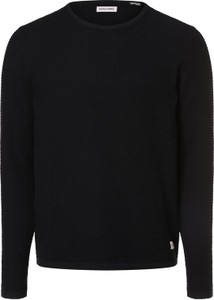 Czarny sweter Jack & Jones w stylu klasycznym