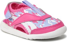 Różowe buty dziecięce letnie Reebok Classic na rzepy dla dziewczynek