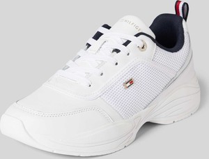 Buty sportowe Tommy Hilfiger na platformie w sportowym stylu sznurowane