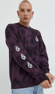 Fioletowa bluza Volcom w młodzieżowym stylu