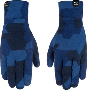 Niebieskie rękawiczki Salewa