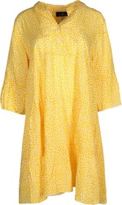 Sukienka Zwillingsherz z dekoltem w kształcie litery v mini
