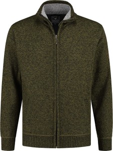 Zielony sweter Mgo Leisure Wear ze stójką