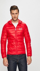 Czerwona kurtka Emporio Armani w stylu casual