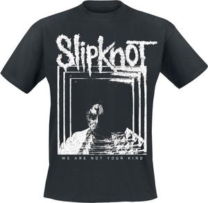 T-shirt Slipknot z bawełny z nadrukiem