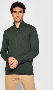 Zielony sweter Selected Homme ze stójką