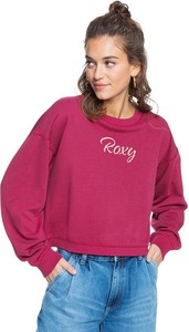 Różowa bluza Roxy w sportowym stylu