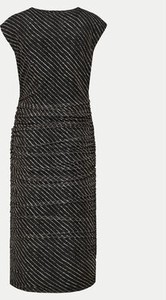 Czarna sukienka DKNY ołówkowa bez rękawów midi