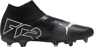 Czarne buty sportowe Puma z tkaniny w sportowym stylu